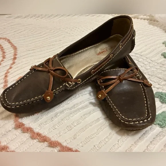 EUC Women’s Marc Joseph “Cypress Hill” Brown Loafers Sz. 9 - Picture 1 of 7